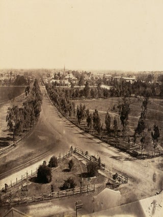 Item #127215 A vintage nineteenth-century photograph of Adelaide from Kent Town. Captain Samuel...