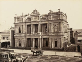 Item #127218 Vintage nineteenth-century photographs of the Bank of South Australia and the Royal...
