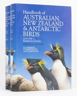 Item #127271 Handbook of Australian, New Zealand and Antarctic Birds. Volume 1 [in two books]:...
