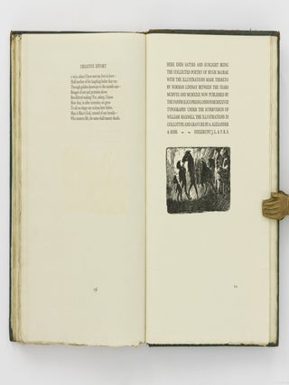 Satyrs and Sunlight. Being the Collected Poetry of Hugh McCrae. Illustrated and decorated by Norman Lindsay. With an Introduction by Thomas Earp