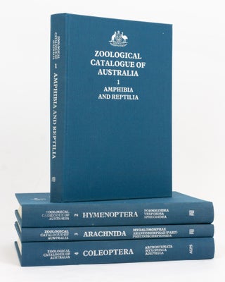 Item #127482 Zoological Catalogue of Australia [the first four volumes of this important series