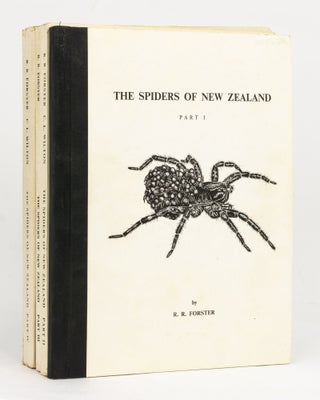 Item #127484 The Spiders of New Zealand. Part I. [Together with] ... Part II: Ctenizidae,...