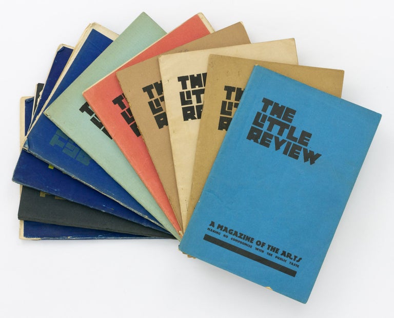 Item #127498 The Little Review. A Magazine of the Arts. Making No Compromise with the Public Taste. Volume VI, Number 6, October 1919, to Volume VII, Number 4, January-March 1921 [10 consecutive issues]. James JOYCE, Margaret ANDERSON.