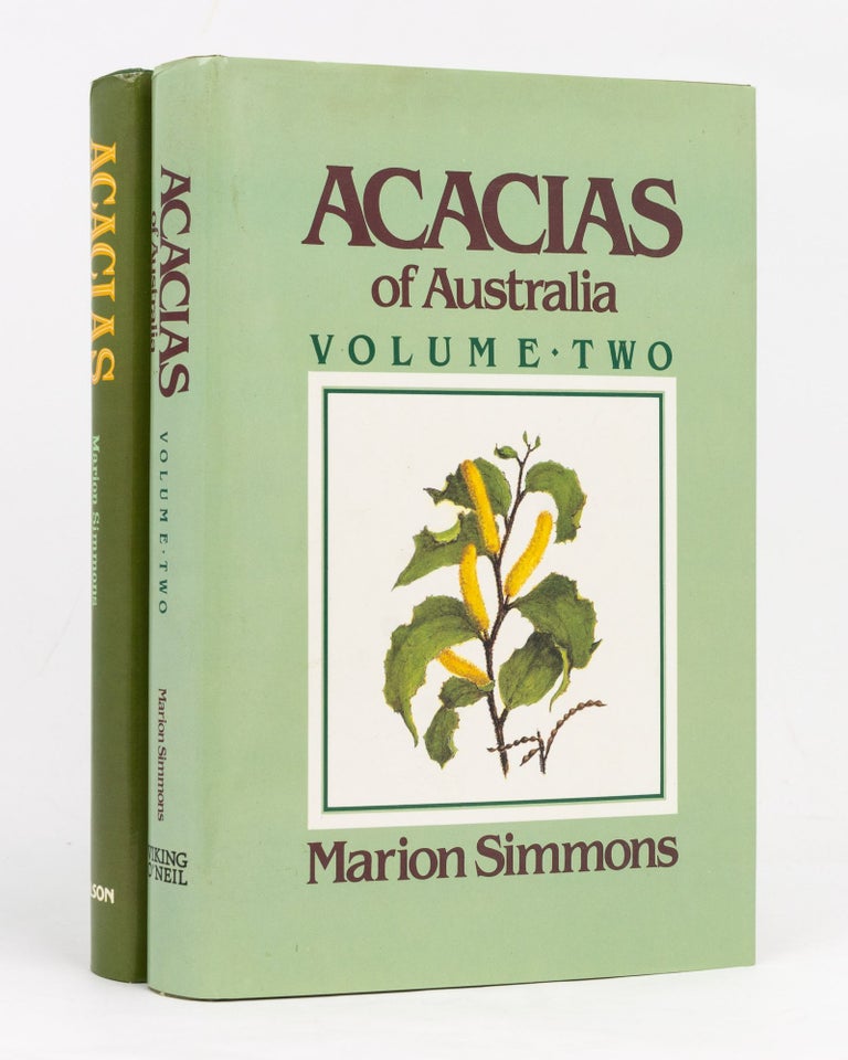 Item #127531 Acacias of Australia. [Together with] Acacias of Australia. Volume 2. Marion H. SIMMONS.