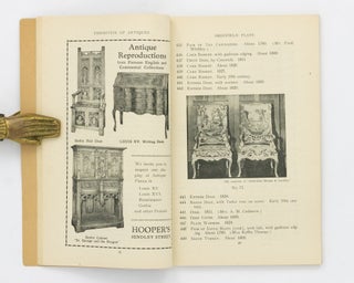 Loan Exhibition of Antiques in Aid of Kuitpo Industrial Colony. Catalogue. September 25th to October 3rd, 1931. Anchor House, North Terrace, Adelaide