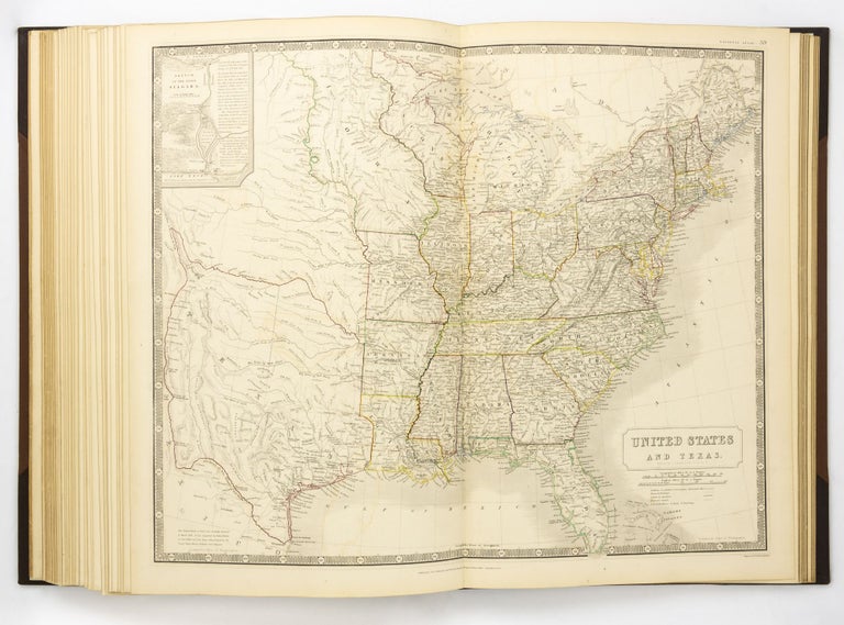 Item #127854 The National Atlas of Historical, Commercial and Political Geography, constructed from the Most Recent and Authentic Sources. Atlas, Alexander Keith JOHNSTON.