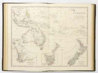 The Royal Atlas of Modern Geography, exhibiting, in a Series of Entirely Original and Authentic Maps, the Present Condition of Geographical Discovery and Research in the Several Countries, Empires, and States of the World. With a Special Index to Each Map