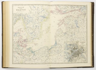 The Royal Atlas of Modern Geography, exhibiting, in a Series of Entirely Original and Authentic Maps, the Present Condition of Geographical Discovery and Research in the Several Countries, Empires, and States of the World. With a Special Index to Each Map