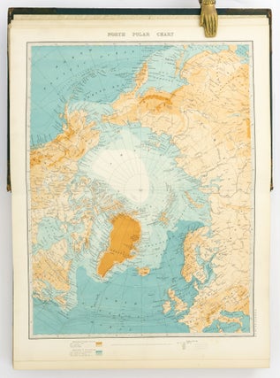 Handy Royal Atlas of Modern Geography, exhibiting the Present Condition of Geographical Discovery and Research in the Several Countries, Empires, and States of the World ... With Additions and Corrections to the Present Date by G.H. Johnston
