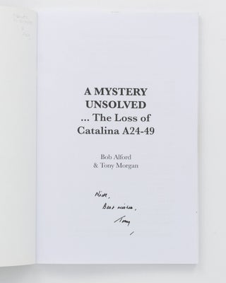 A Mystery Unsolved ... The Loss of Catalina A24-49
