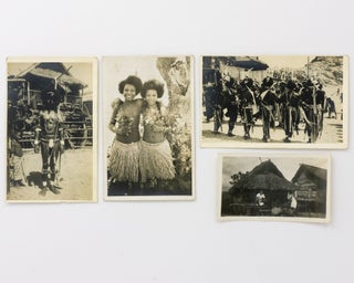 Item #128061 Three photographs of indigenous inhabitants of New Guinea. New Guinea Photographs