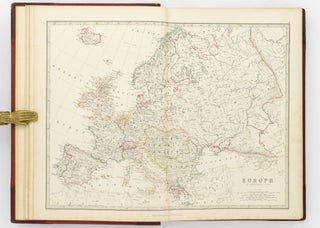 Handy Royal Atlas of Modern Geography, exhibiting the Present Condition of Geographical Discovery and Research in the Several Countries, Empires, and States of the World
