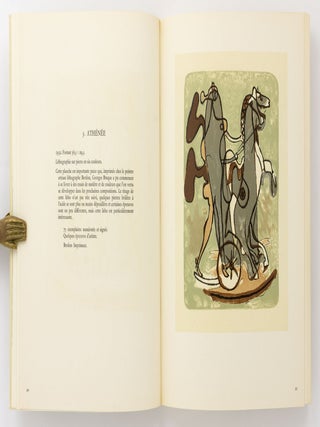 Braque Lithographe. Préface de Francis Ponge. Notices et catalogue établis par Fernand Mourlot
