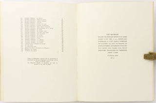 Braque Lithographe. Préface de Francis Ponge. Notices et catalogue établis par Fernand Mourlot