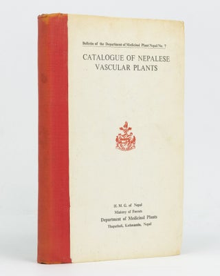 Item #128177 Catalogue of Nepalese Vascular Plants. Dr S. B. MALLA