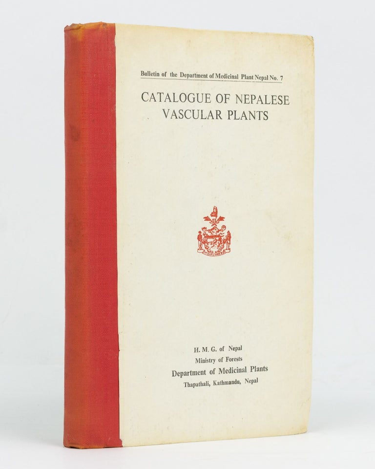 Item #128177 Catalogue of Nepalese Vascular Plants. Dr S. B. MALLA.