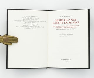 Modi orandi Sancti Dominici. Die Gebets- und Andachtsgesten des H[eiligen] Dominikus [Cod. Ross. 3 (1)]