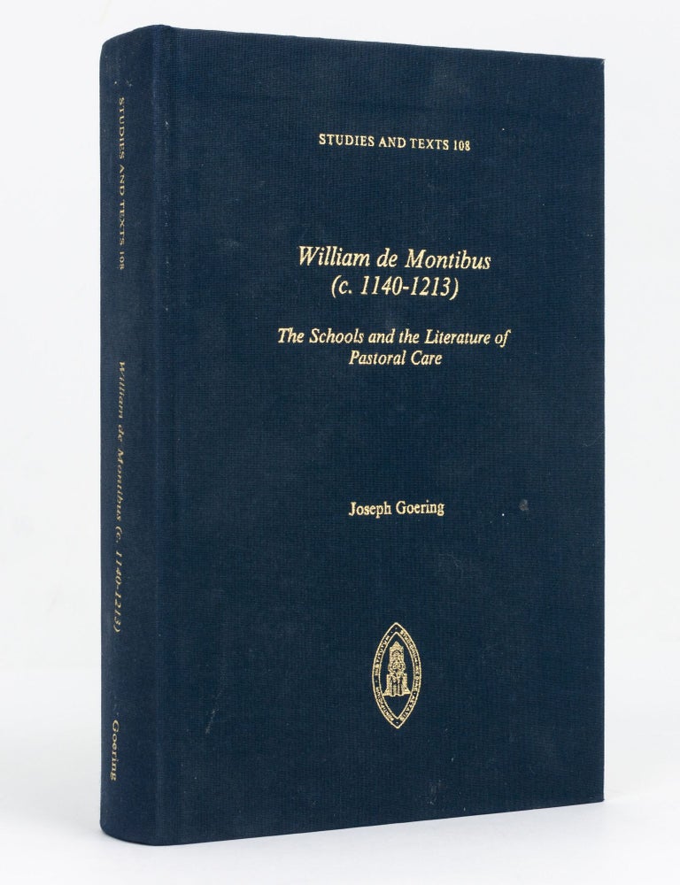 William de Montibus c. 1140-1213 . The Schools and the Literature of ...