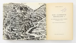 San Clemente Miscellany I. The Community of SS. Sisto E Clemente in Rome, 1677-1977. [Irish Dominicans (cover sub-title)]. With a chapter by Hugh Fenning. [Together with] San Clemente Miscellany II. Art & Archaeology. Edited by Luke Dempsey