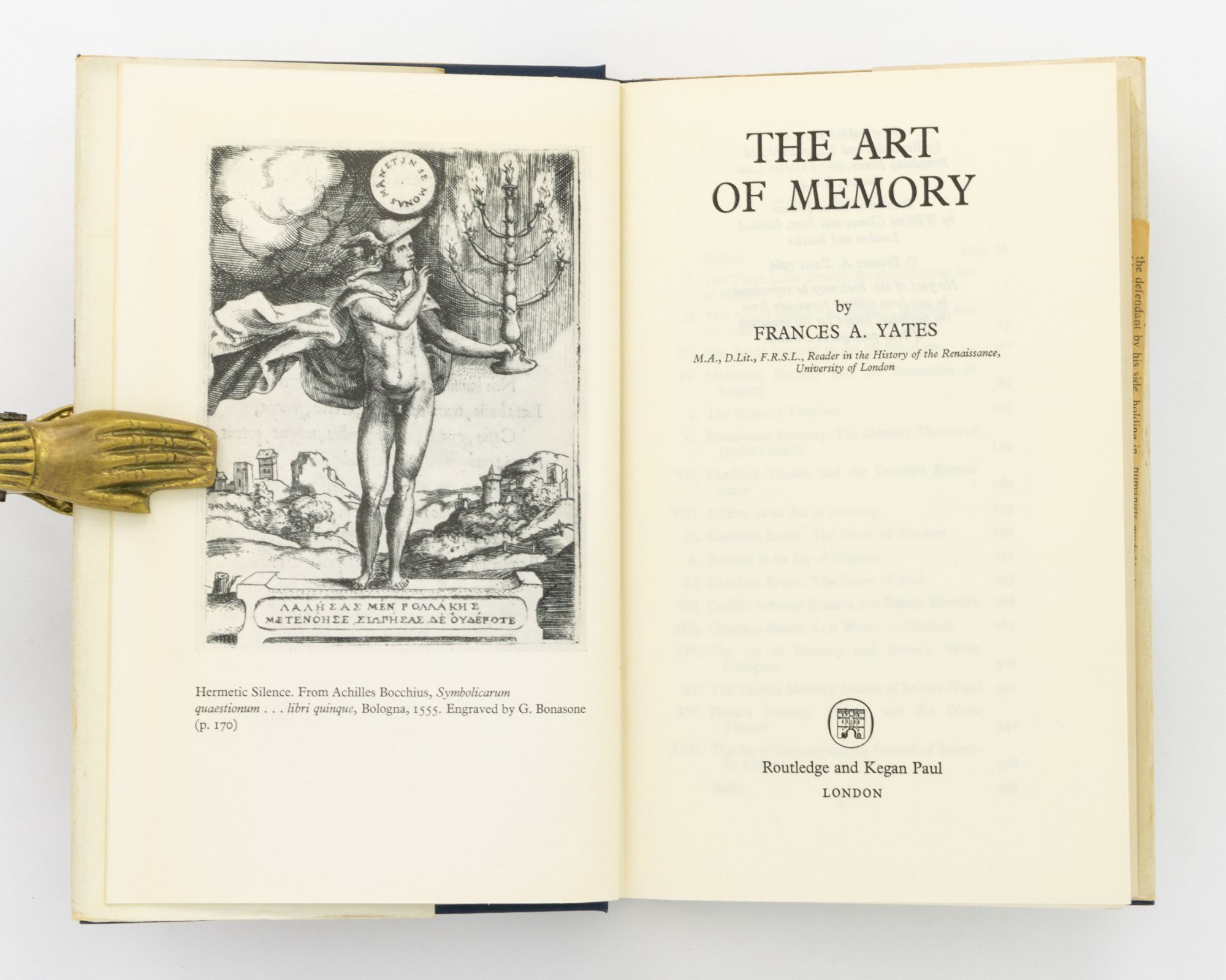 The Art of Memory | Frances A. YATES | First Edition