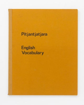 Item #128847 Pitjantjatjara - English Vocabulary