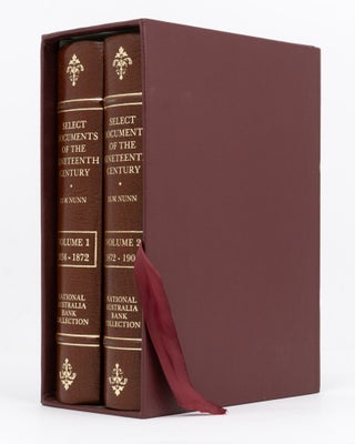 Item #128958 Select Documents of the Nineteenth Century. Volume 1, 1834-1872 [and] Volume 2,...