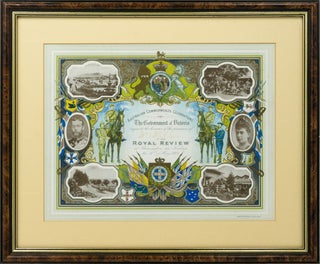 Item #128959 Australian Commonwealth Celebrations. The Government of Victoria requests the honour...
