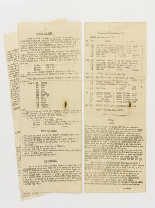 'Deesweet Despatch', Number 10, Sunday 23 March 1919
