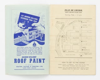 Soap Box Derby, Saturday April 24th. Official Souvenir Program. Organised by the Apex Club of Adelaide in Aid of the Schools' Patriotic Fund. Saturday, April 24th, 1943 [cover title]