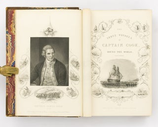 Item #129250 The Voyages of Captain James Cook round the World, illustrated with Maps and...