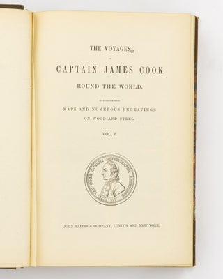 The Voyages of Captain James Cook round the World, illustrated with Maps and Numerous Engravings on Wood and Steel