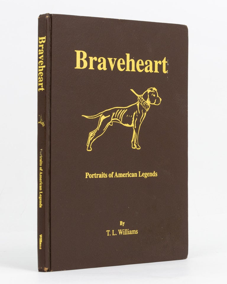 Item #129318 Braveheart. Portraits of American Legends. T. L. WILLIAMS.