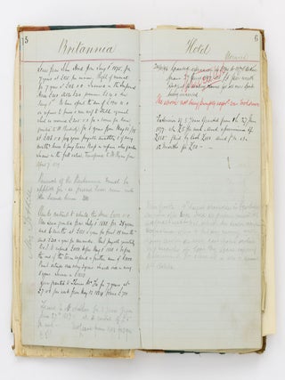 The detailed register of approximately 60 hotels owned or leased by the Lion Brewing and Malting Company Limited, Jerningham Street, North Adelaide, compiled between the 1880s and 1920s
