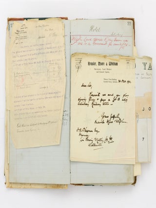 The detailed register of approximately 60 hotels owned or leased by the Lion Brewing and Malting Company Limited, Jerningham Street, North Adelaide, compiled between the 1880s and 1920s
