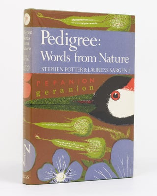 Item #129386 Pedigree. Essays on the Etymology of Words from Nature. New Naturalist Library,...