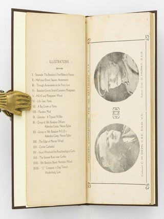 The 38th Battalion AIF. The Story and Official History ... Foreword by Rt. Hon. W.M. Hughes, Prime Minister of Australia