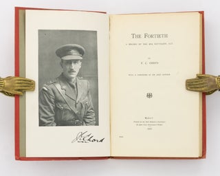The Fortieth. A Record of the 40th Battalion, AIF