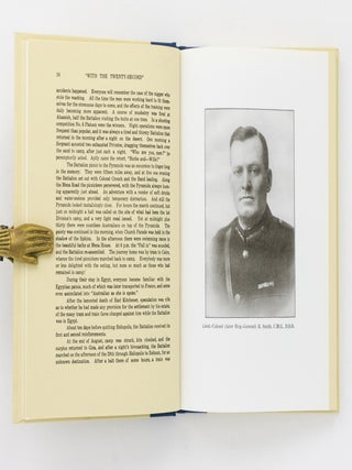 'With The Twenty-Second'. A History of the Twenty-Second Battalion, A.I.F. With an Introduction by General Sir W.R. Birdwood