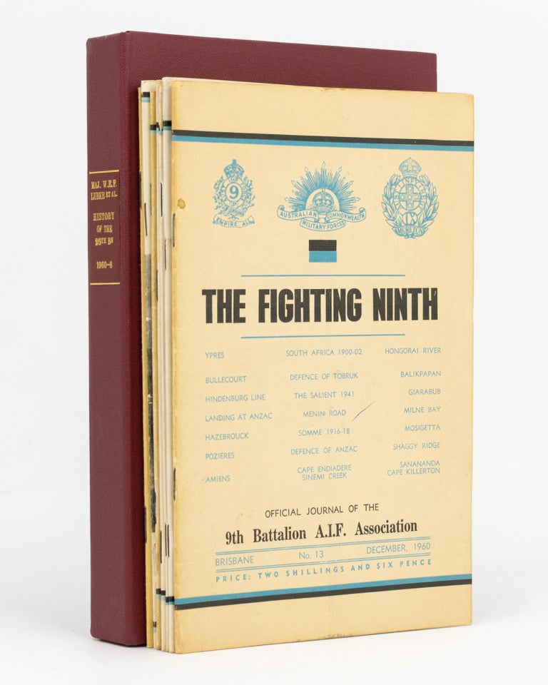 Item #129522 The Fighting Ninth. Official Journal of the 9th Battalion AIF Association. No. 13, December 1960 [to] No. 19, November 1966. 9th Battalion.