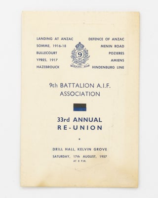 The Fighting Ninth. Official Journal of the 9th Battalion AIF Association. No. 13, December 1960 [to] No. 19, November 1966