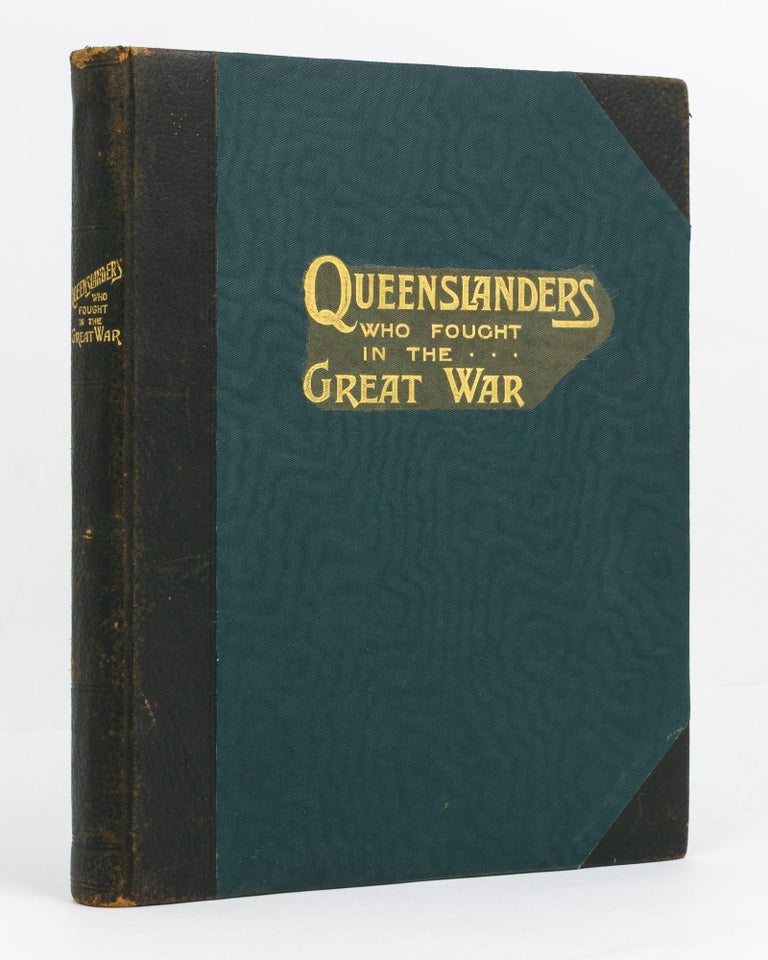 Item #129535 Queenslanders who fought in the Great War. Queensland, Owen WILDMAN.