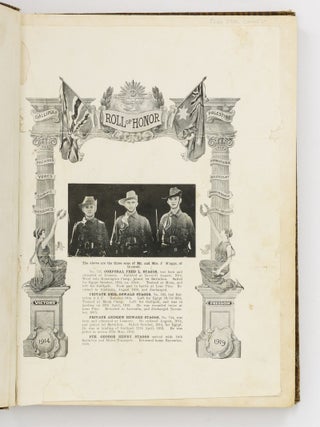 Australia's Fighting Sons of the Empire. Portraits and Biographies of Australians in the Great War