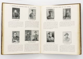 Australia's Fighting Sons of the Empire. Portraits and Biographies of Australians in the Great War