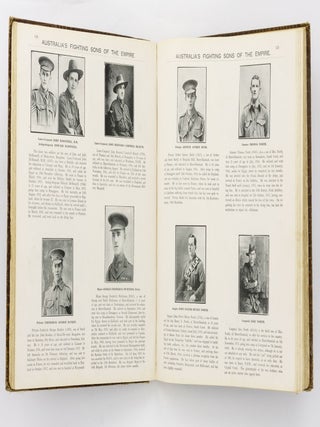 Australia's Fighting Sons of the Empire. Portraits and Biographies of Australians in the Great War
