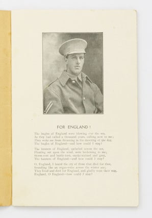 'In the Dawning of the Day'. In Memoriam, J.D. Burns, Late Corporal 21st Battalion, 6th Brigade, AIF. Born 18th June 1895. Killed in Action 18th September 1915 [cover title]