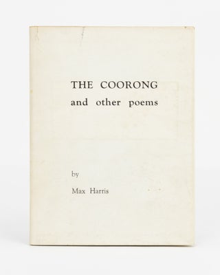 Item #129589 The Coorong and Other Poems. Max HARRIS