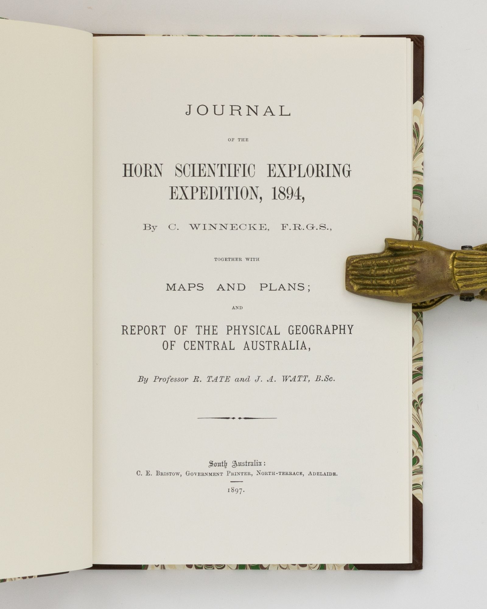 Horn Science Journal of the Horn Scientific Exploring Expedition, 1894. Together ...