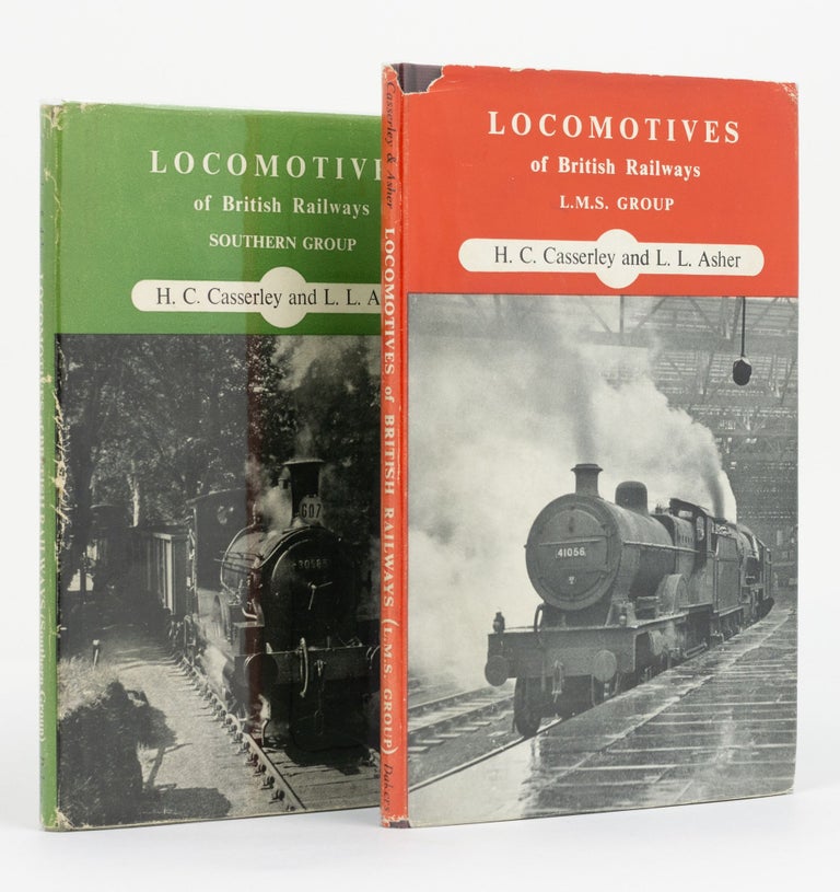 Item #129721 Locomotives of the British Railways. Southern Group. A Pictorial Record. [Together with] ... London, Midlands & Scottish Group. A Pictorial Record. H. C. CASSERLEY, L L. ASHER.