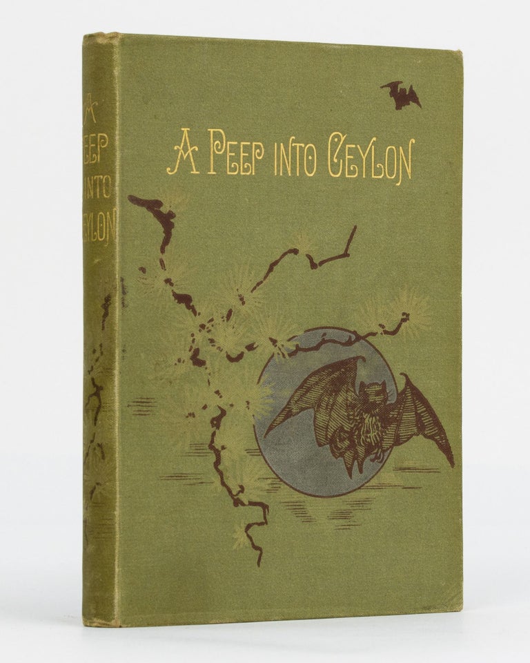 Item #130100 A Peep into Ceylon. A Book of Travel Written for Children. Mrs Arthur THOMPSON.