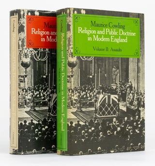 Item #130120 Religion and Public Doctrine in Modern England. [Together with] ... Volume II:...